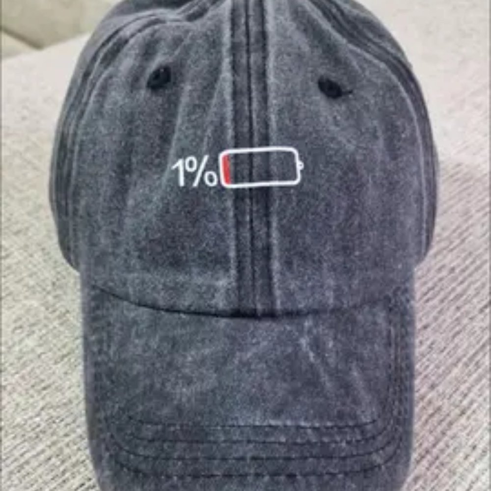 Premium Quality Men's Washed Printed Baseball Cap